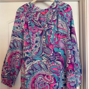 Lily Pulitzer Elsa Silk Blouse